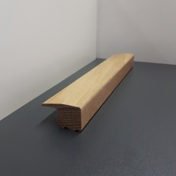 Abschlussprofil massiv Eiche lackiert 39mm