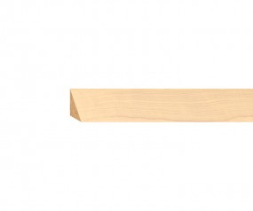 Dreikantleiste massiv Nadelholz roh 19mm