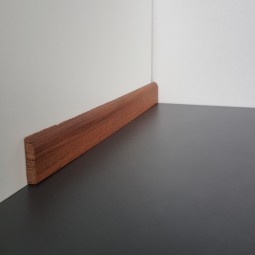 50m-Bund Flachleiste massiv Jatoba roh 24mm