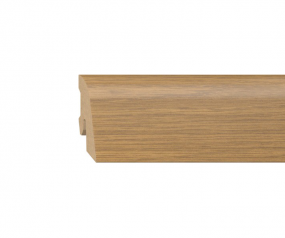 Sockelleiste/Clip 18 x 38 mm MDF Eiche