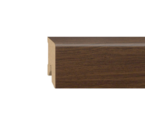 Sockelleiste MDF Räuchereiche 40mm abgeschrägt