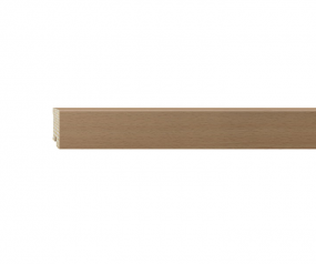 Furniersockelleiste Buche lackiert 40mm gerundet