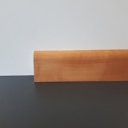 Furniersockelleiste Birnbaum geölt 38mm konisch