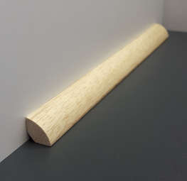 50m-Bund Viertelstab massiv Ayous lackiert 14mm