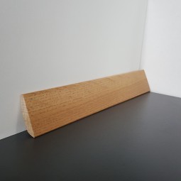 Sockelleiste massiv Eiche Country Style 35mm (20m-Bund)