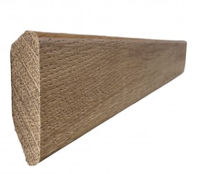 Sockelleiste massiv Eiche Country Style 35mm (20m-Bund)