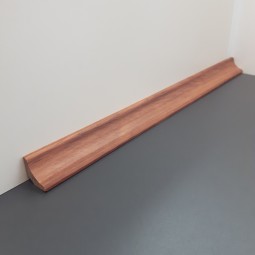 Hohlkehlleiste massiv Jatoba FSC lackiert 18mm