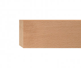 Rechteckleiste massiv Buche roh 10x30mm
