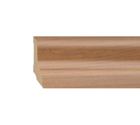 Sockelleiste MDF Kirsche 40mm geschwungen