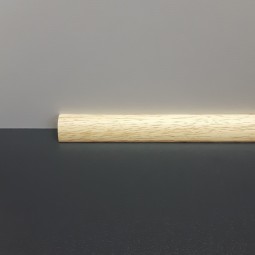 50m-Bund Viertelstab massiv Ayous lackiert 14mm