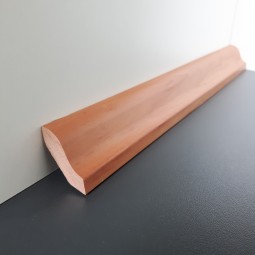 Hohlkehlleiste massiv Kirsche lackiert 27mm