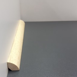 50m-Bund Viertelstab massiv Ayous lackiert 14mm