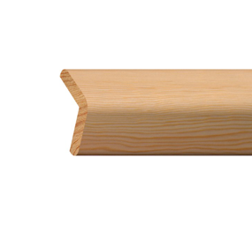 Winkelleiste massiv Kiefer roh 35mm