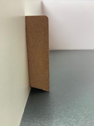 Sockelleiste MDF weiß 60 mm