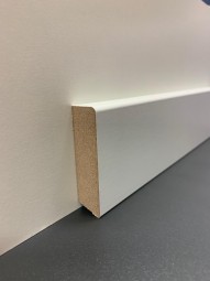 Sockelleiste MDF weiß 60 mm