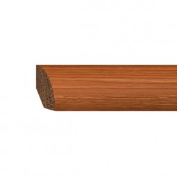 Viertelstab massiv Eiche roh 18mm